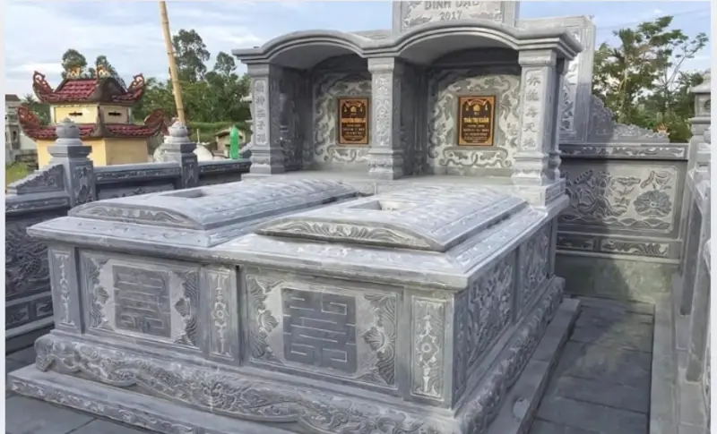 Phần huyệt mộ và mộ đá cần để đảm bảo quan tài đặt dễ dàng và vẫn đạt cung tốt phong thủy