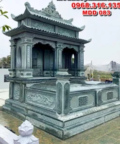 Mộ đá đôi xanh rêu CT12