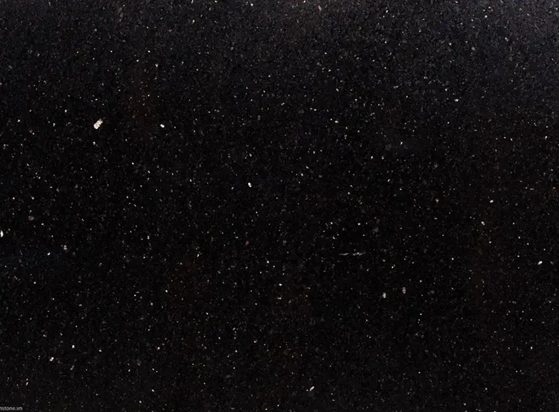 Đá Granite Ấn Độ có màu đen tuyền, bóng mịn cùng đường vân rõ nét