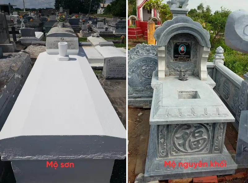 Sơn mộ là giải pháp tiết kiệm chi phí ban đầu nhưng cần bảo trì định kỳ