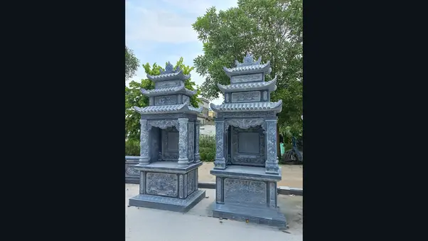 Một lăng mộ đá đẹp cần đảm bảo các yếu tố này hài hòa về chiều cao, chiều rộng và độ dày