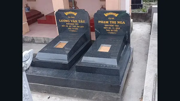 Đá hoa cương có khả năng chống thấm tuyệt đối, giúp lăng mộ bền bỉ theo thời gian