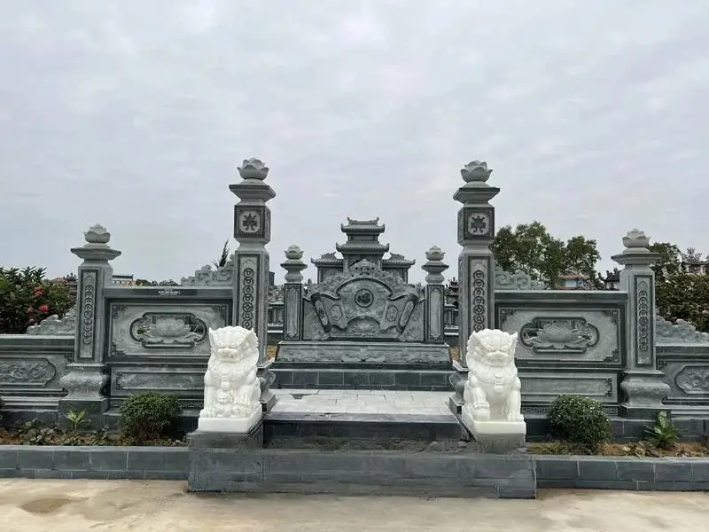 Cặp linh vật trong mộ tổ mang đến sự cân bằng về âm dương trong phong thủy