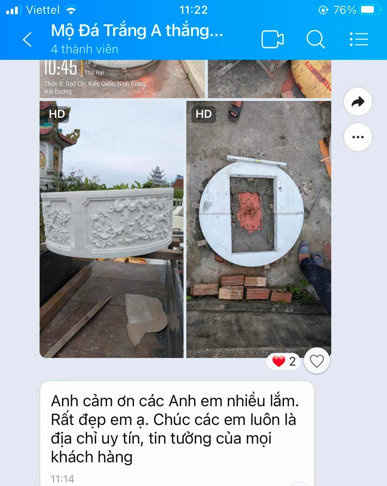 Đánh giá của khách hàng tại Ninh Giang, Hải Dương