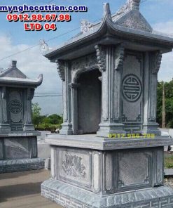 Lăng thờ đơn đá 1 mái LTD 04