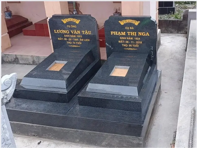 Mộ đá Granite nguyên khối