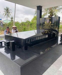 Mộ Đá Hoa Cương Đen CT112