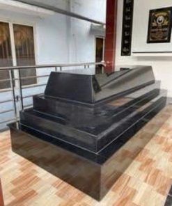 Mộ Đá Hoa Cương Đen trơn CT118