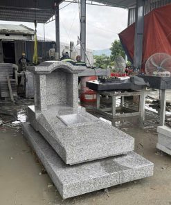 Mộ Đá Hoa Cương trắng CT119