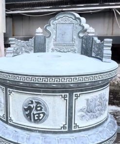 mộ tròn đá xanh