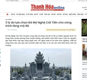 đá mỹ nghệ cát tiến bao thanh hóa
