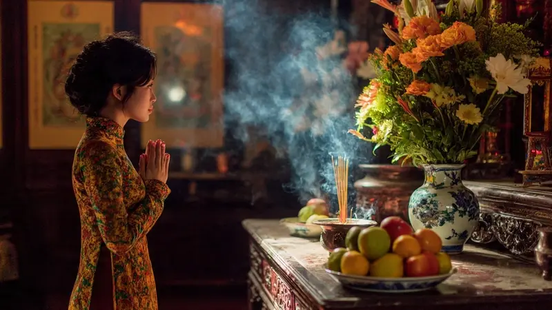 Gia chủ khấn bài khấn tạ lễ