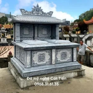 Kích thước xây mộ đôi chuẩn thước Lỗ ban, đón tài lộc