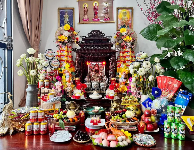 Văn khấn Thần Tài ngày mùng 10 tháng Giêng