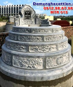 Các mẫu mộ tròn phong thủy MTR 013