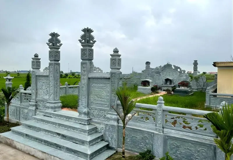 Đá mỹ nghệ Kim Đô chế tác đá nguyên khối bền đẹp với từng chi tiết tỉ mỉ, chuẩn phong thủy (Nguồn: Internet)