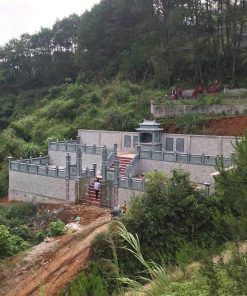 Mẫu cổng lăng mộ tam quan mái đao - MC1