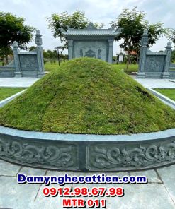 Mộ tròn tổ đá đẹp MTR 011