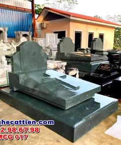 Mẫu mộ công giáo đá hiện đại MCG 017