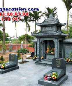 Lăng thờ đá chung khu lăng mộ LTD 027