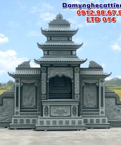 Lăng thờ đá xanh rêu LTD 014