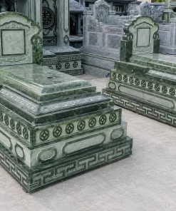 mộ đá xanh đẹp