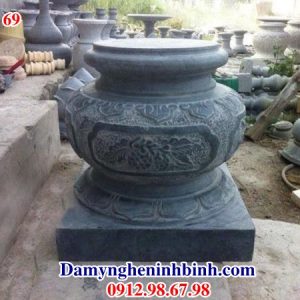 Chân tảng đá kê cột trụ nhà gỗ CTD 69