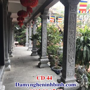 Cột đồng trụ đá nhà thờ họ CD 44