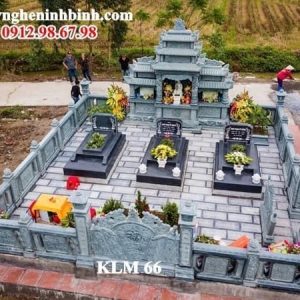 Khu lăng mộ gia đình đá xanh rêu 66