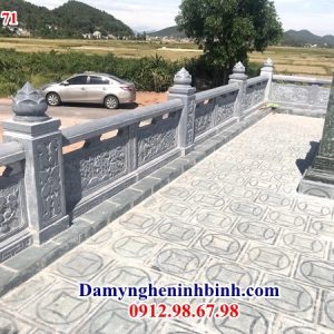 Lan can dậu giậu rậu đá 71