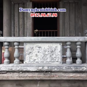Lan can hàng rào dào rào đá 67