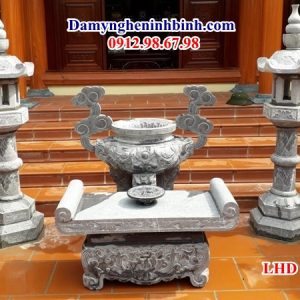 Lư hương đá cắm hương 68
