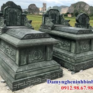 Mộ hậu bành đá xanh rêu 33