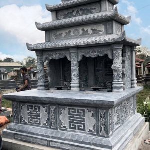 Mẫu mộ đôi đá đẹp 45