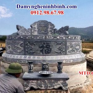 Mộ tròn đá khối tự nhiên 67
