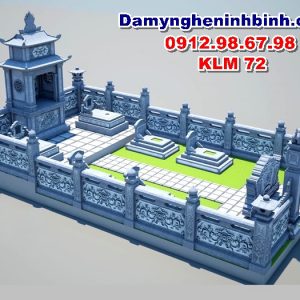 khuôn viên khu lăng mộ đá đẹp ninh bình klm 72
