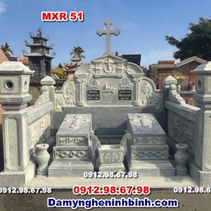 lăng mộ đá xanh rêu công giáo ninh bình thanh hóa mxr 51