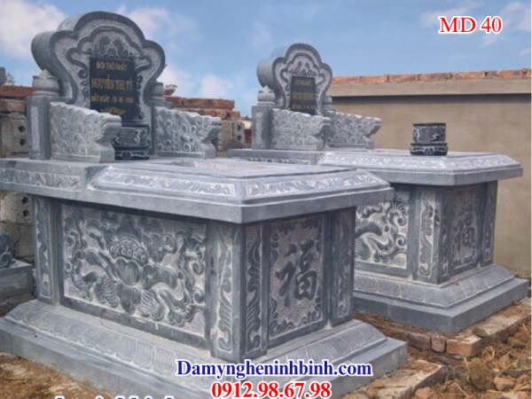 Mộ đá tam sơn đẹp